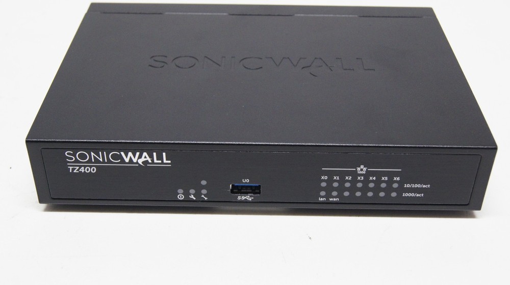 SonicWALL TZ400 Network Security Firewall APL28-0B4 w/ Power Adapter