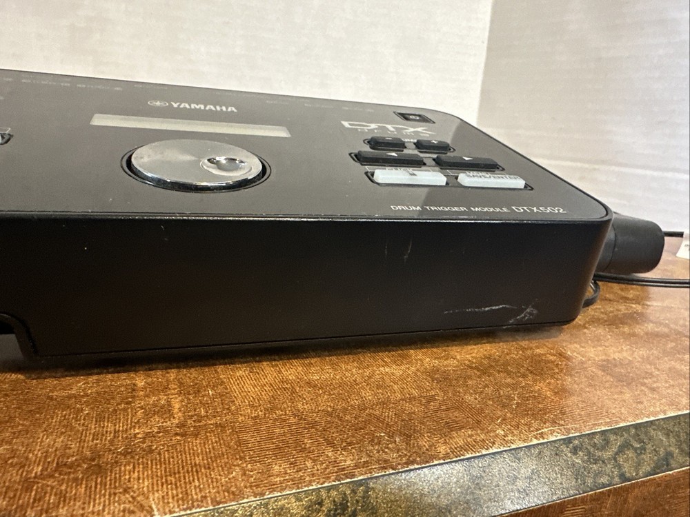 Yamaha DTX Electronic Drum Trigger Module DTX502 Series TESTED W Mount, Cable