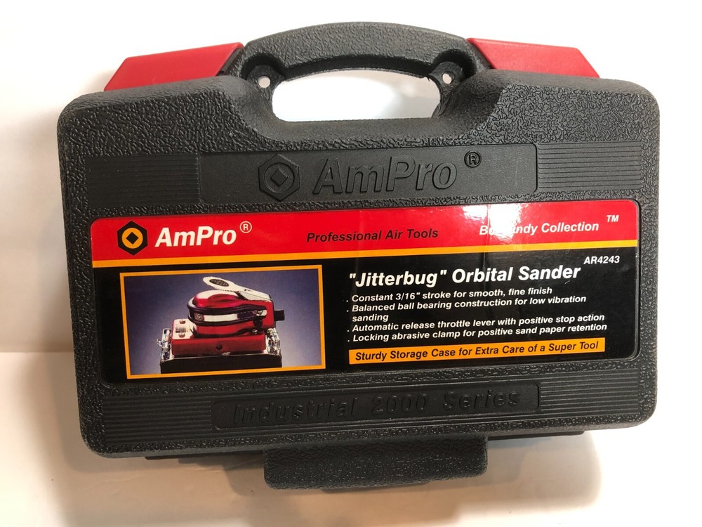 ~~AmPro~~ PROFESSIONAL JITTERBUG~~ Air Sander~ AR4243~