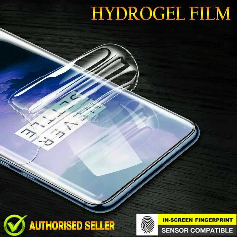 Full Coverage Hydrogel Clear Screen Protector Film Guard For OnePlus 7T 7 pro