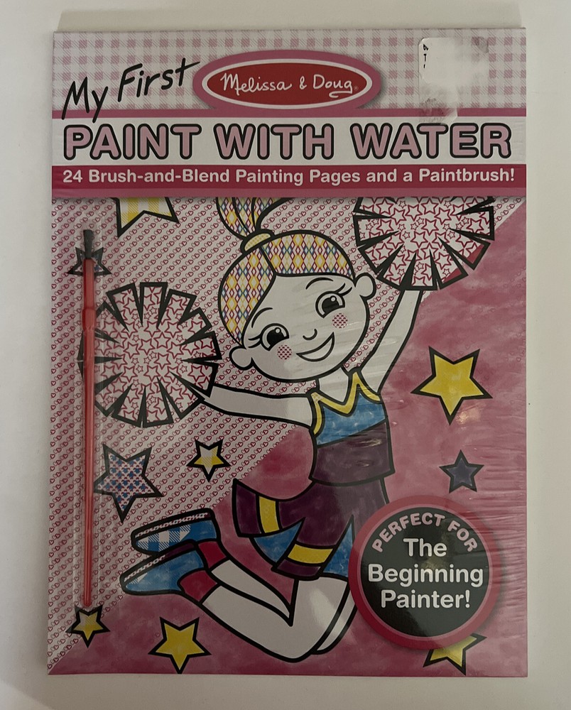 My First Melissa & Doug Paint With Water Art Pad - New