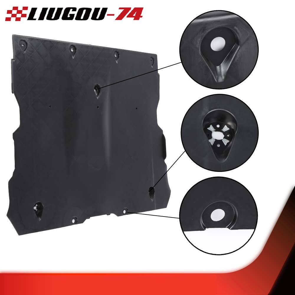 Fit For Tesla Model 3/Y 2020-23 Front Underbody Engine Splash Shield Guard Cover