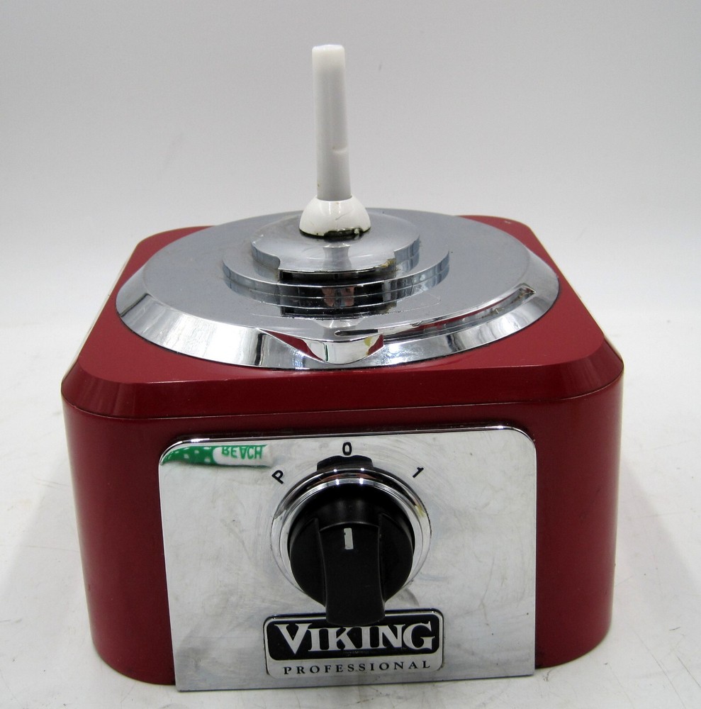 Viking Professional Food Processor Base - VFP12 Red - Works