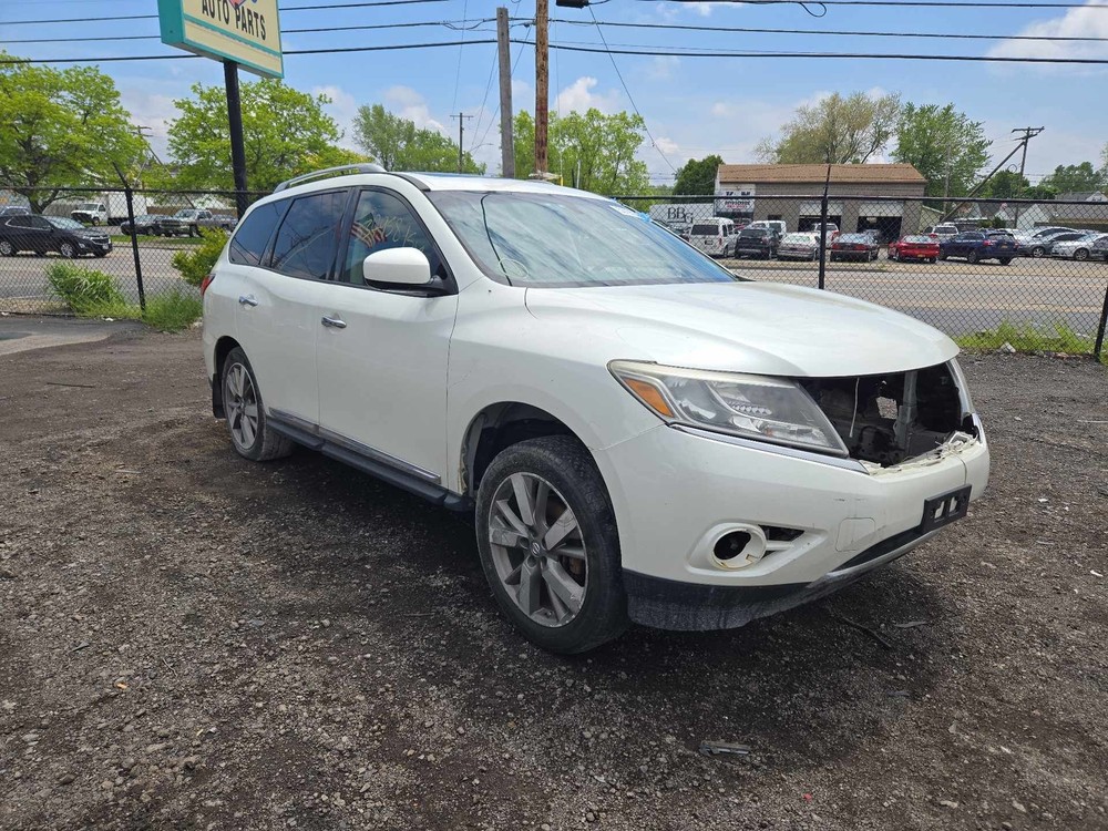 Used A/C Selector Switch fits: 2015 Nissan Pathfinder AC front 3 dial control ID