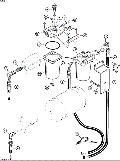 Alcohol Evaporator for Air Systems Midland/Haldex