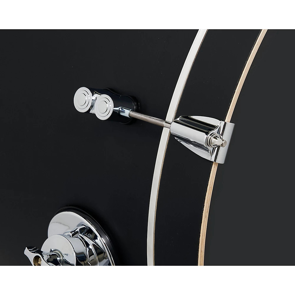 PDP by DW Concept Maple 7-Piece Shell Pack with Chrome Hardware Satin Black