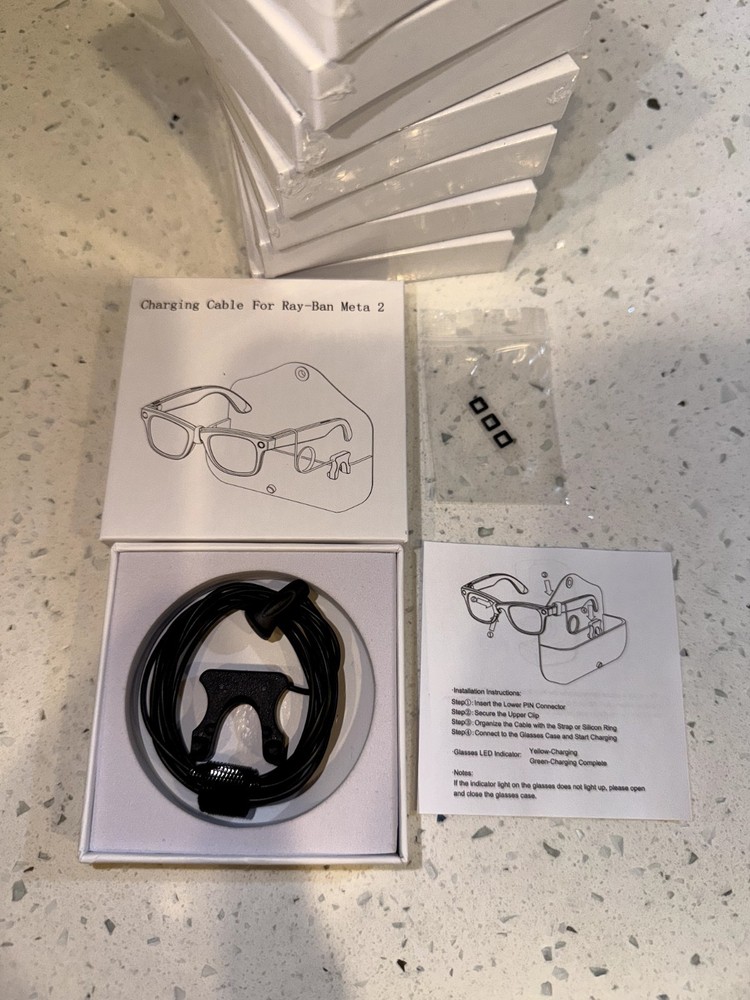 Charging cable pro for ray-bans meta2