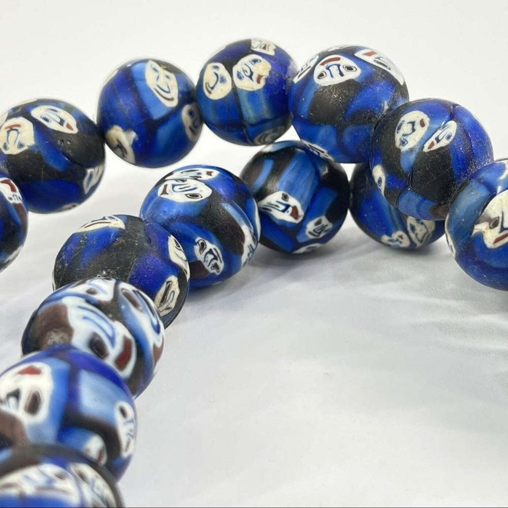 Face Beads 1970s India