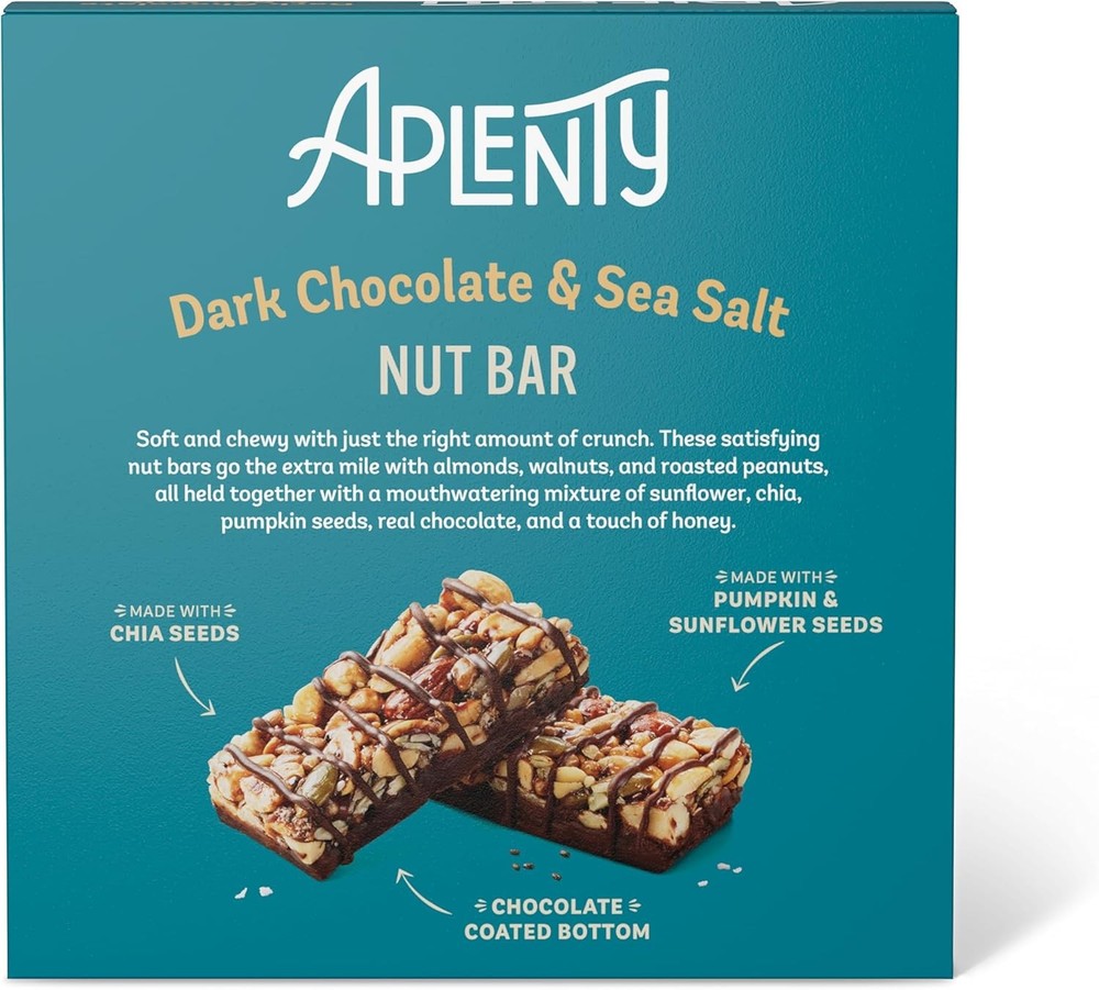 Dark Chocolate and Sea Salt Nut Bar
