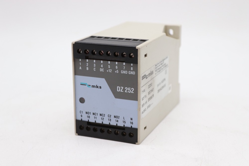 MKS Type: DZ252 Maschinen-Kntroll Systeme GmbH