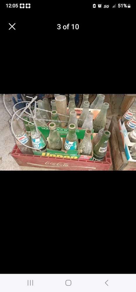 Vintage Soda Bottles