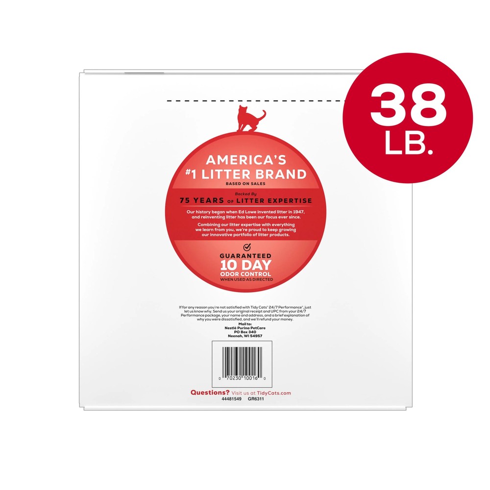 30 lb Non Clumping Cat Litter Clean Linen