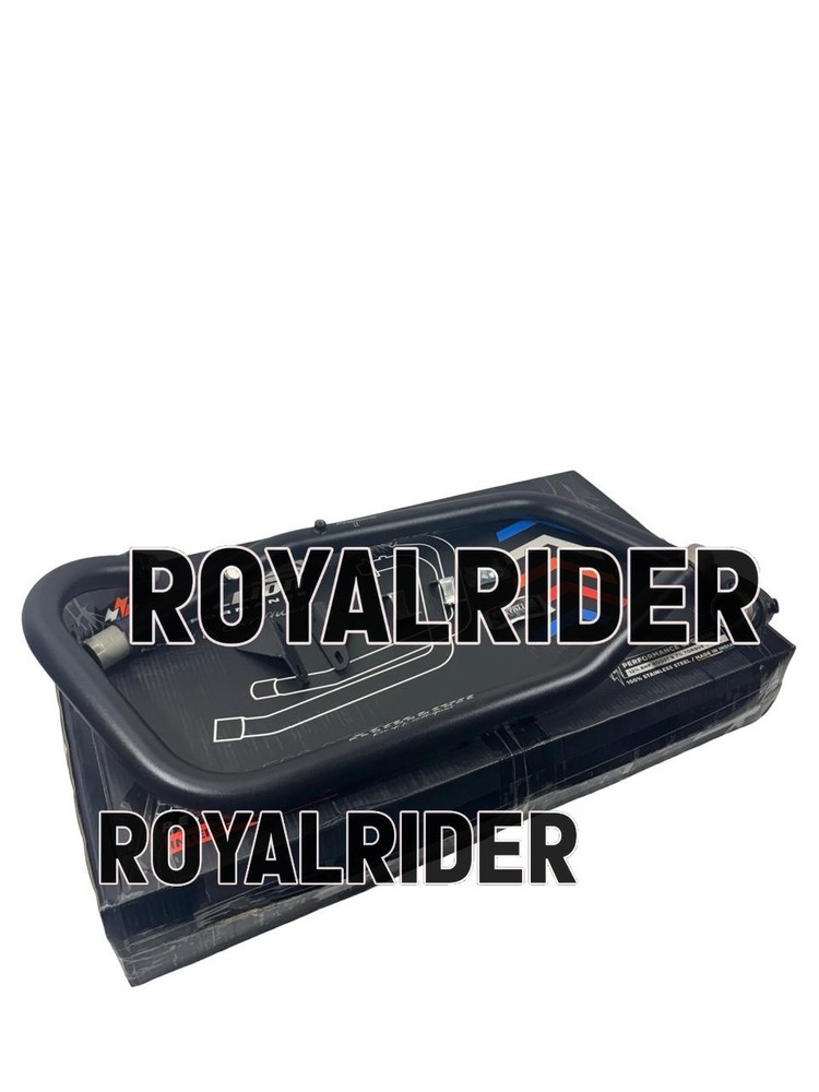 SSP HEADER PIPE BLACK FIT FOR ROYAL ENFIELD INTERCEPTOR & GT 650