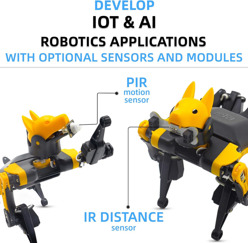 Programmable Robot Dog Bittle X V2 Lite Servo (Pre-Assembled) | Coding Smart Rob
