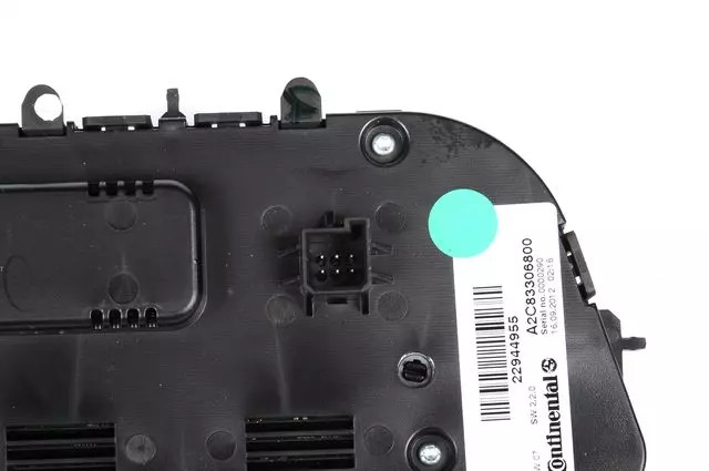 Genuine GM Black Heating and Air Conditioning Control Panel 22944955