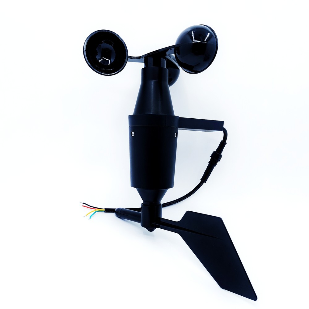 Three Wind Cup Structure Wind Speed and Direction Sensor for Meteorological