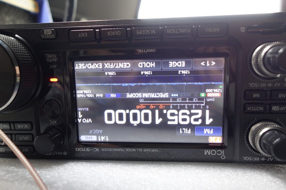 ICOM IC-9700 GPSDO injection board