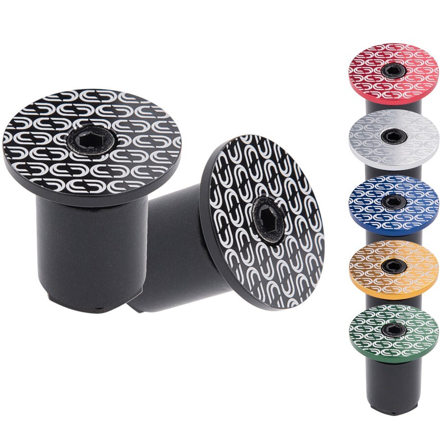 DEDA Loop handlebar tape fixing end plug cap set plugs multi color gold silver