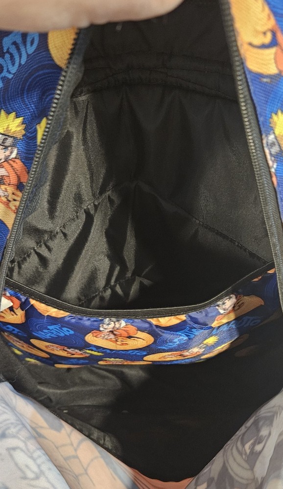 Naruto Bioworld Backpack Orange Blue
