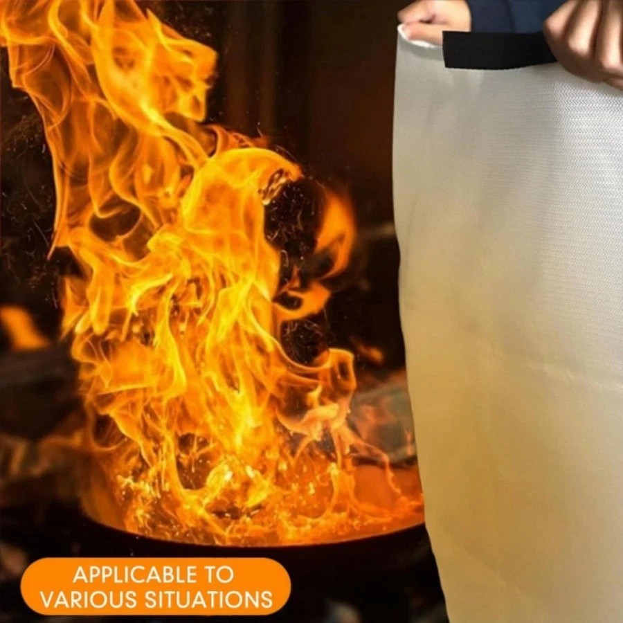 2Pack Fire Blanket 39 x 39 Emergency Fire Retardant Blanket for Home, Kitchen 🔥