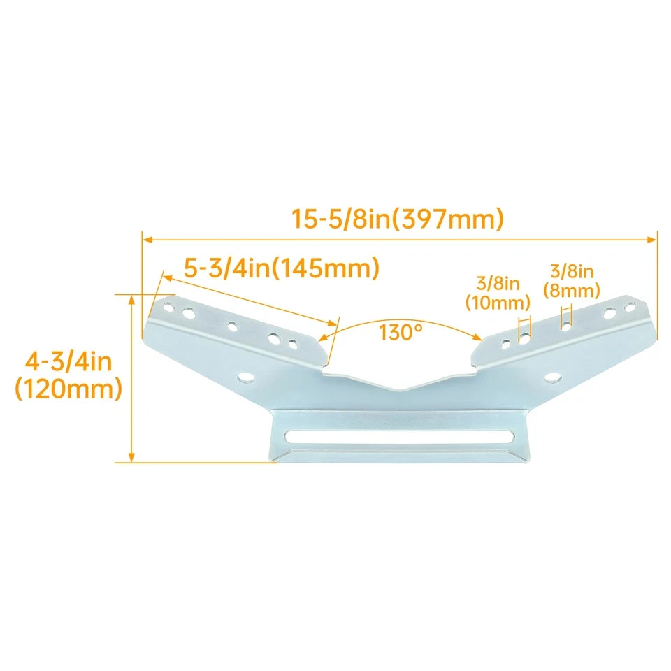 C.E. Smith Pontoon Wing Bracket 26244GA