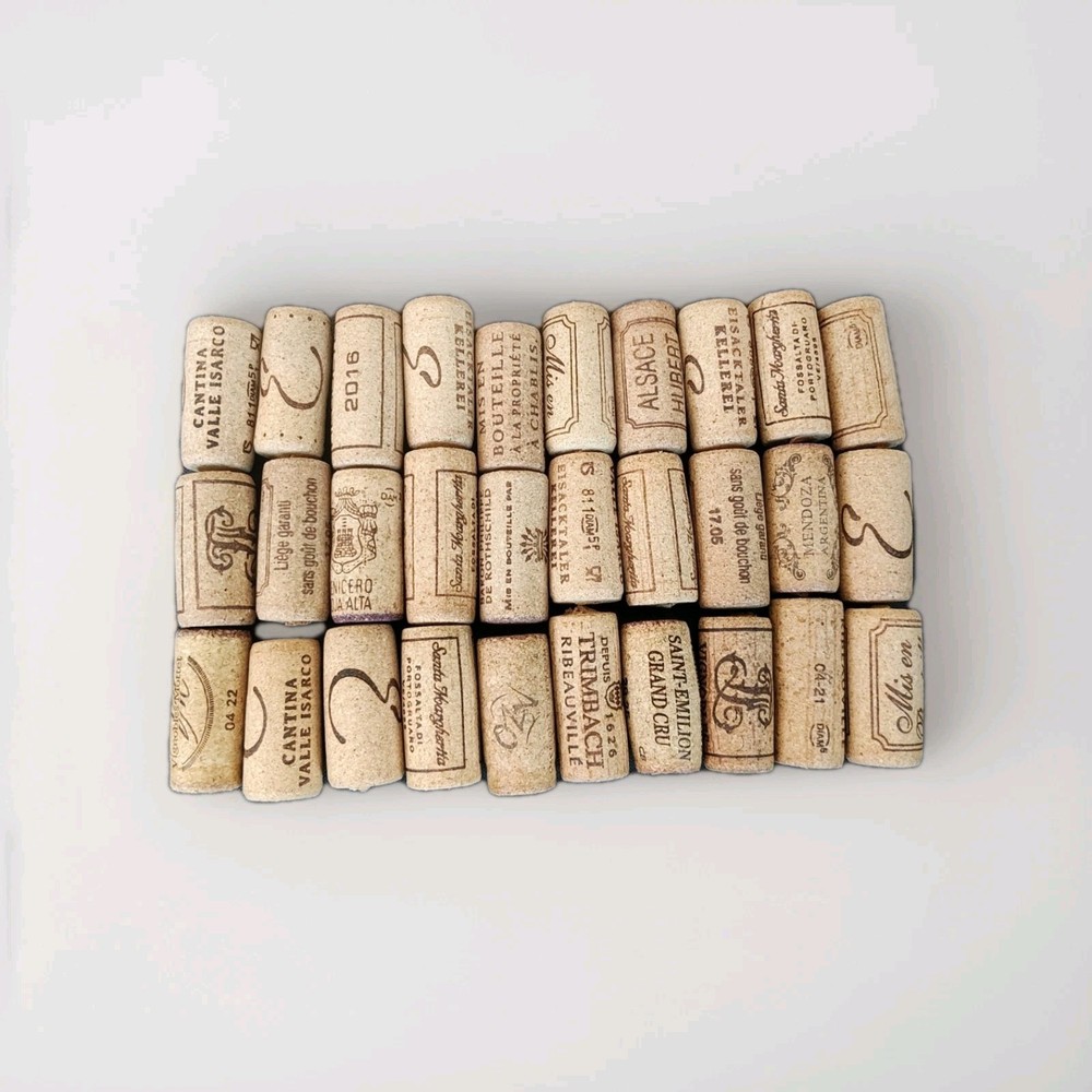 Used Wine Corks, 30 count (natural, composite cork)