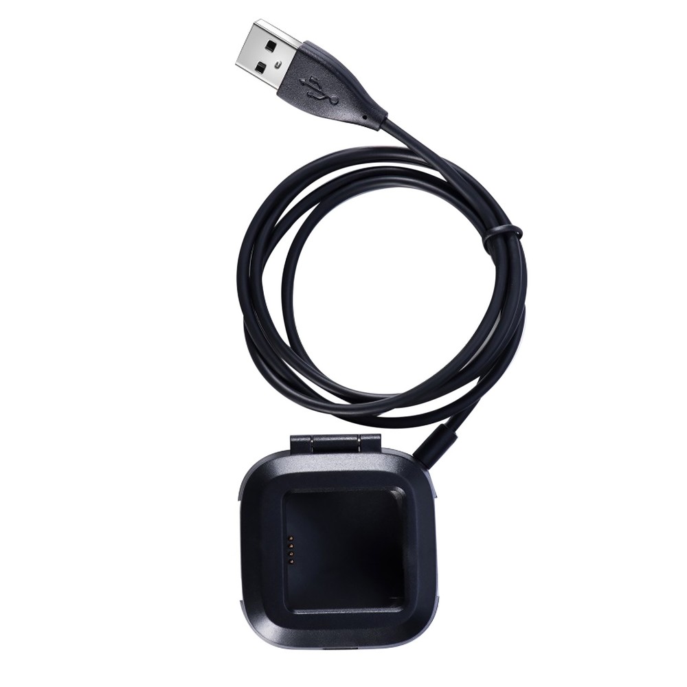 3.28ft Replacement USB Charger Charging Case Dock for Fitbit Versa 2 Smart Watch