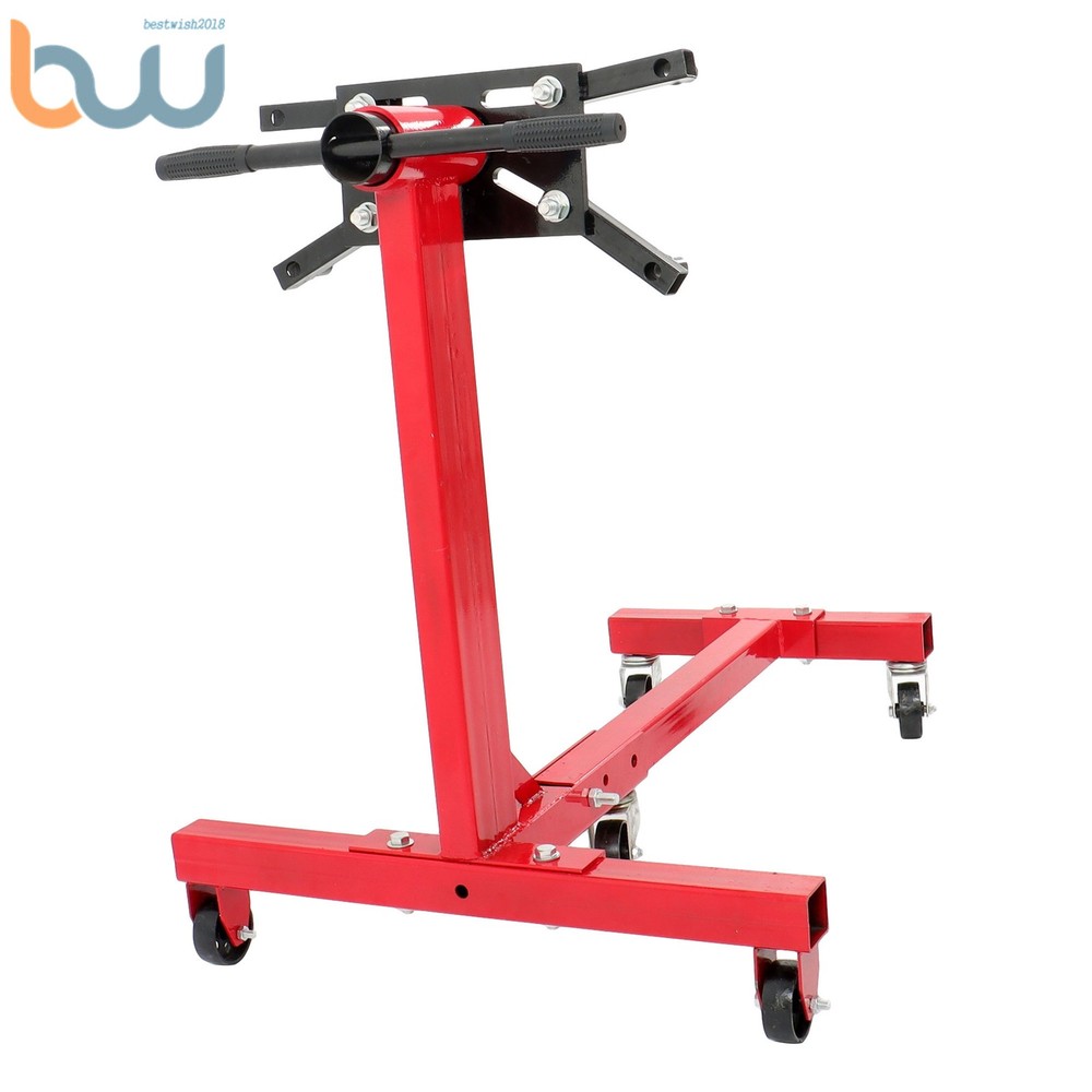 Capacity 3/4 Ton Folding Engine Stand 1500LBS Heavy-duty Engine Block Hoist