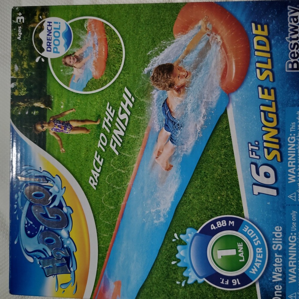 Single water slide 16ft