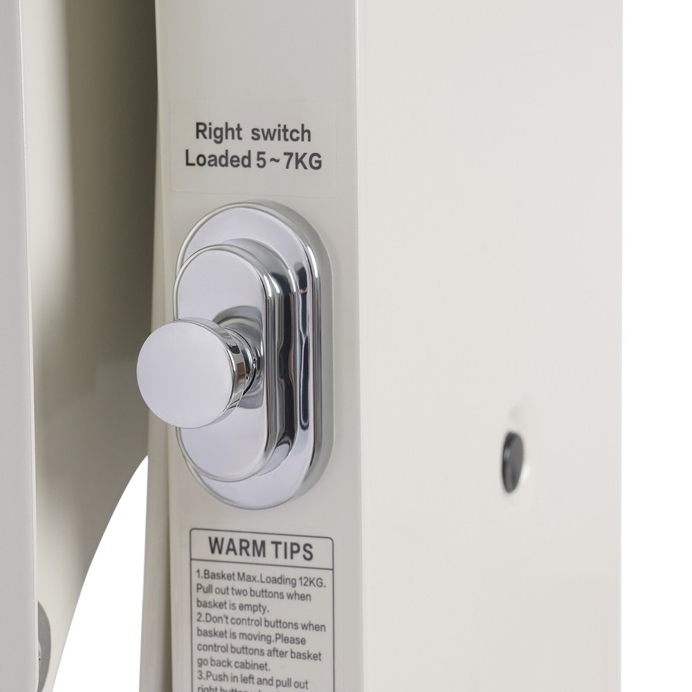 2-Tier Pull Down Shelf Upper Wall Cabinet Storage Organizer For 24inch Cabinet