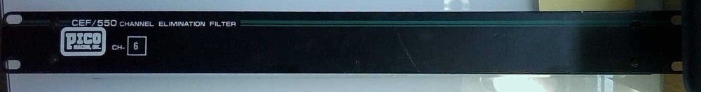 PICO CEF/550 Channel Elimination Filter (Channel 6)