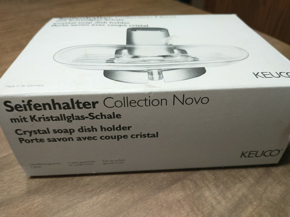 Seifenhalter Crystal soap dish holder Novo Collection