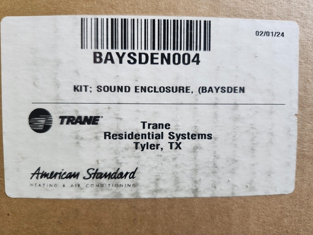 BAYSDEN004- Compressor Sound Enclosure