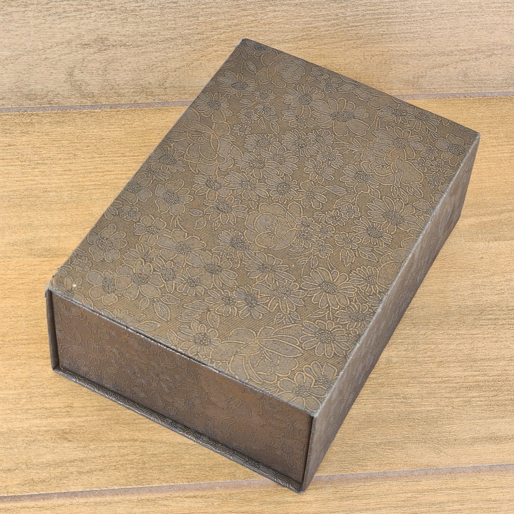 Da Vinci Code Cryptex Mini Replica Metal Puzzle Lock Box Case w/ Gift Box Bronze