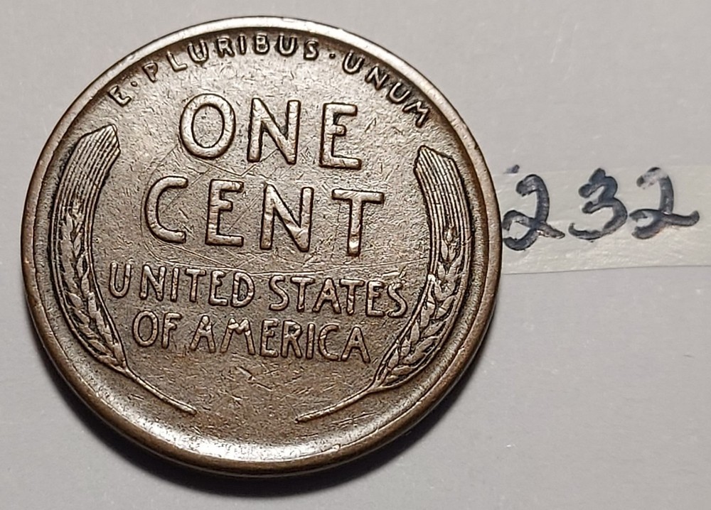 1928-D Lincoln Wheat Cent Extremely Fine #232
