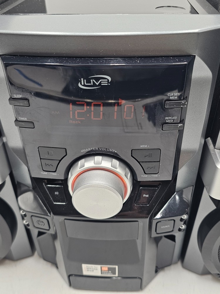 iLive IHP610B Home Music Docking System for iPhone & iPod