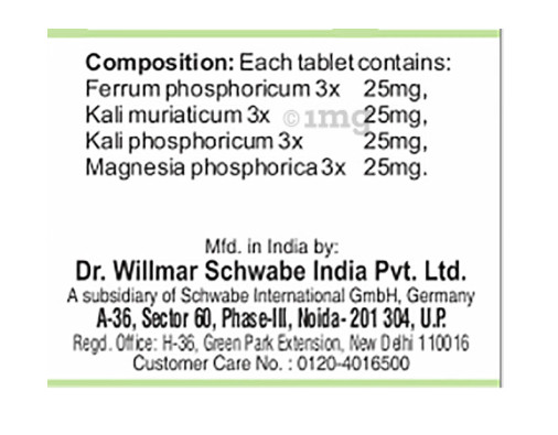 Willmar Schwabe India Homeopathy BC 9 (20gm Tablets)
