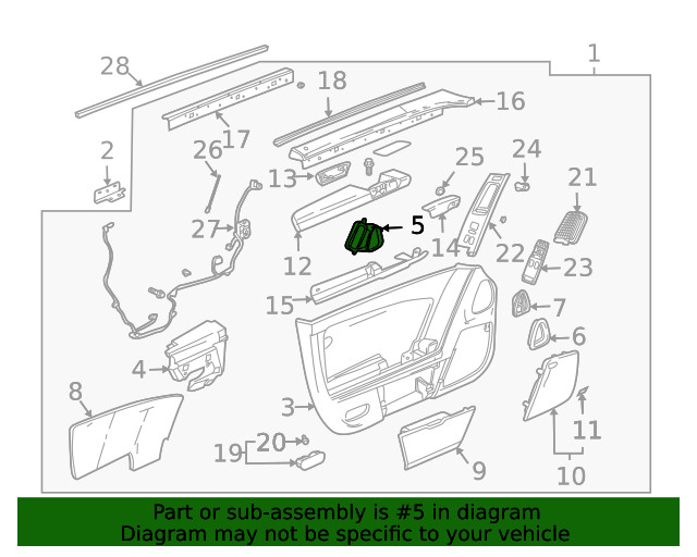Genuine GM Air Duct 10306385