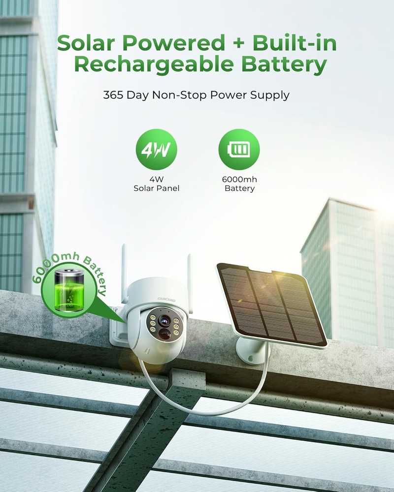 SC43 Solar Security Camera for Solar Power Wireless Security Camera System