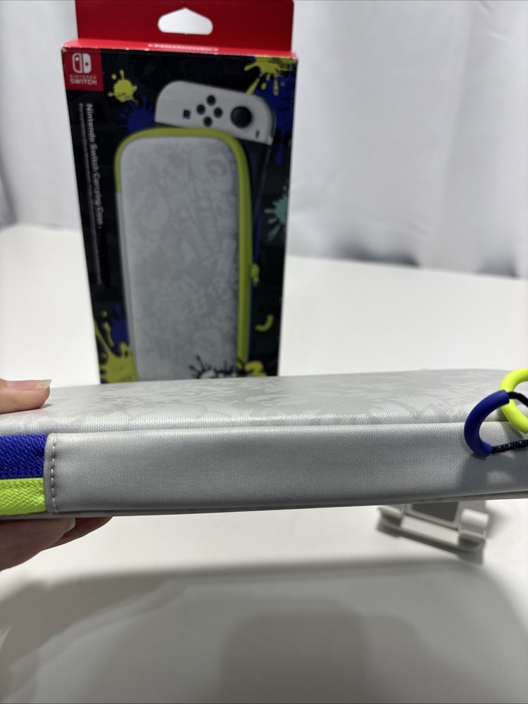 Nintendo Switch Case Splatoon 3 Edition New In Box Missing Screen Protector