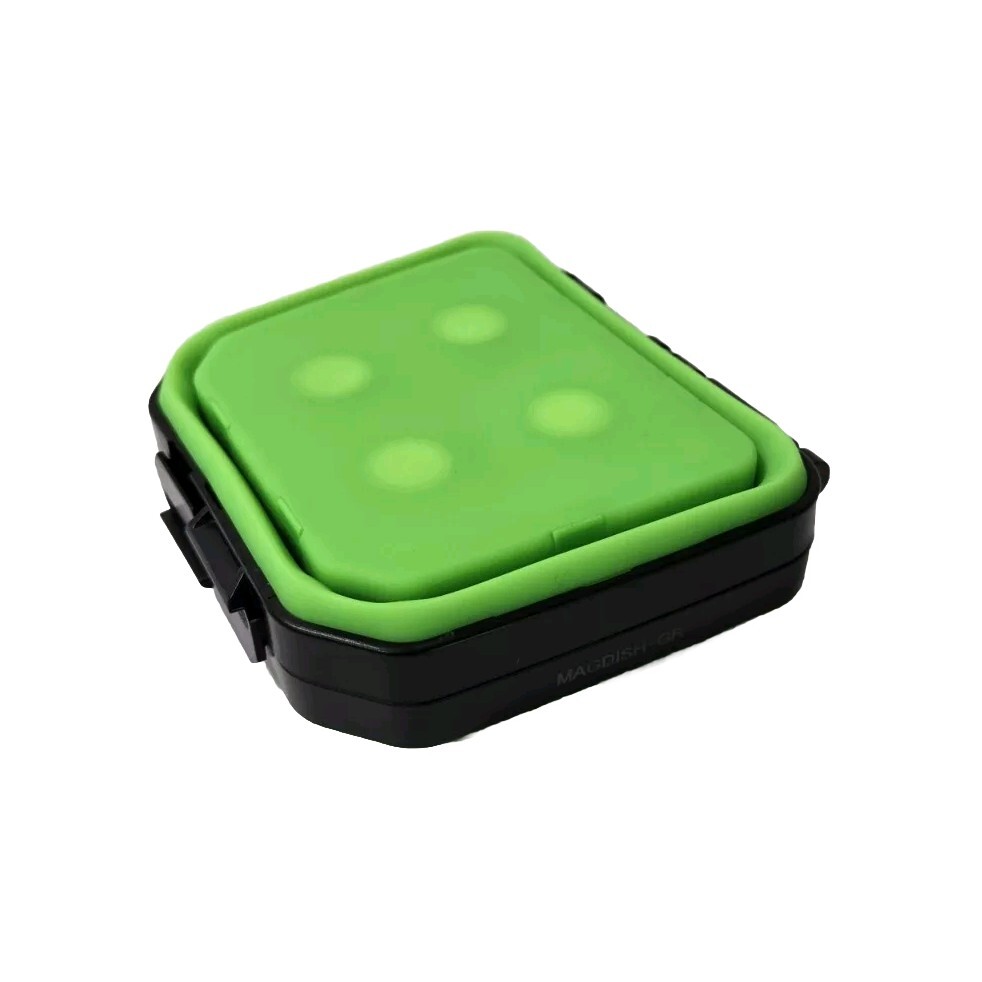 Snap On Tools magnetic tray collapsible tools GREEN screws holder lockable NEW!!