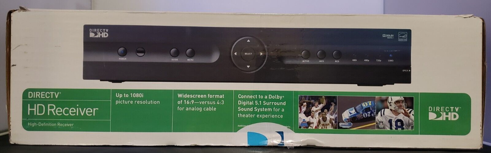 DIRECTV MPEG-4 HD (HD) Receiver REMOTE MISSING