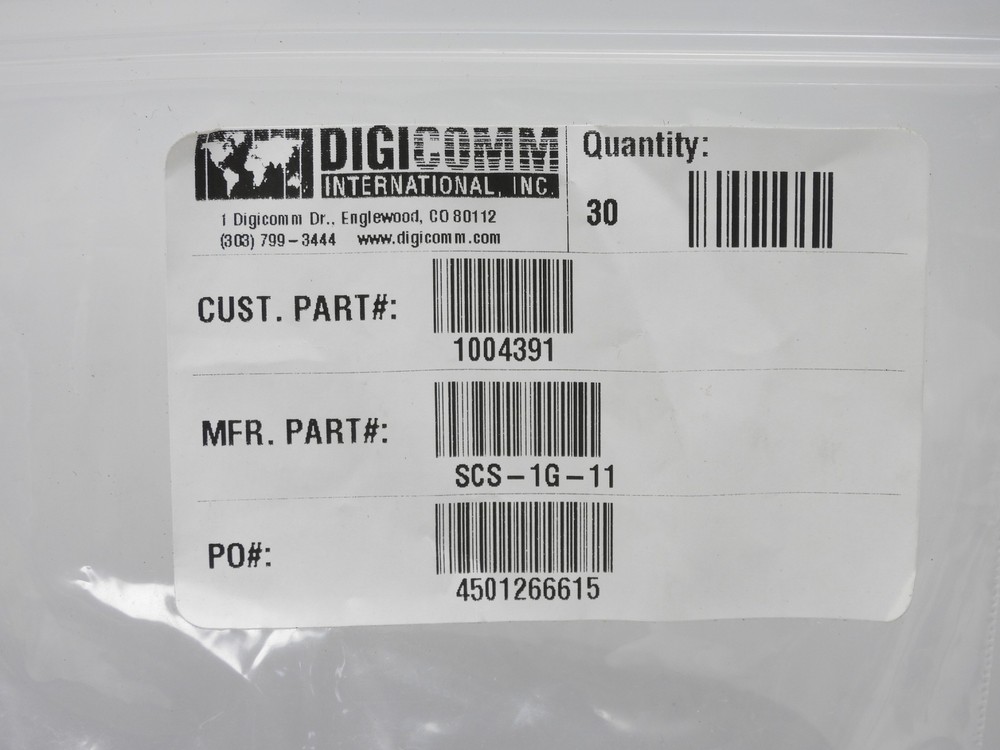 50pcs Digicomm SCS-1G-11 1004391