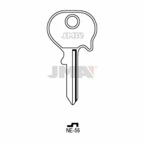5 X NEIMAN Vehicle Key Blanks
