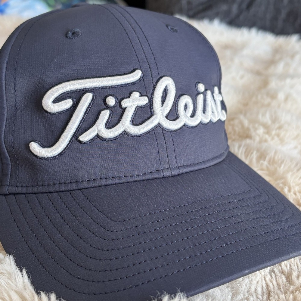 Titleist Adjustable Golf Hat Blue Oso Beach