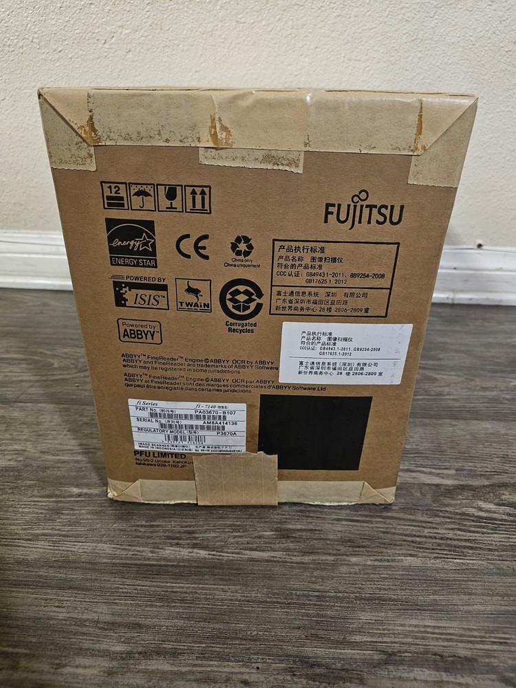 Fujitsu fi-7140 Desktop Color Duplex Document Scanner PA03670B105