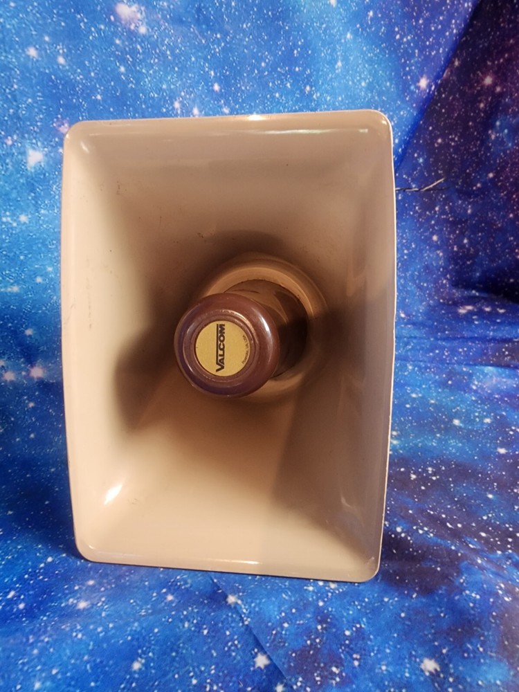 Valcom V-1048C-Gy Talkback Paging Horn Gray