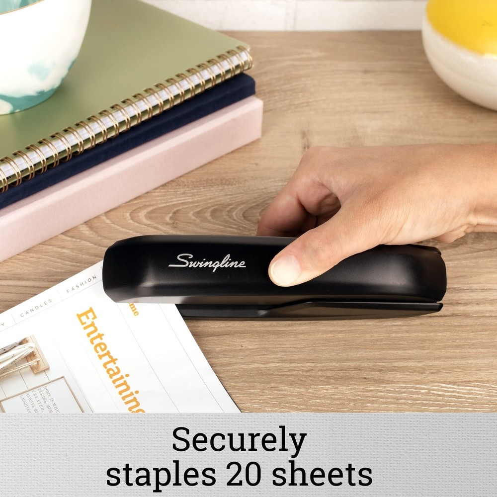 Swingline Stapler Value Pack, 20 Sheet Pack (5,000 Staples), Black