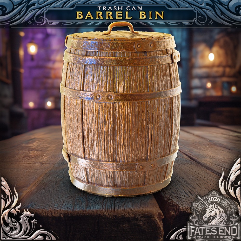 Barrel Bin -DnD Legion Terrain Scenery Tabletop