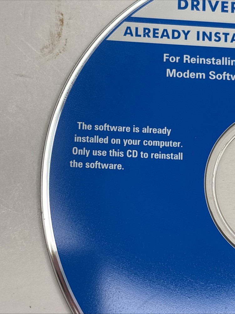 Dell Drivers And Utilities Reinstalling V.9X 56K Dell System Software 2002-2004